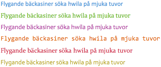 Microsofts nya skärmtypsnitt